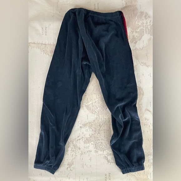 Aviator Nation Classic Velvet Sweats Women’s Size Large Dark Blue - Picture 6 of 11